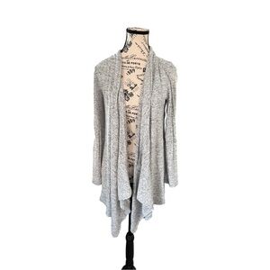 Philosophy Long Sleeve Open Front Waterfall Cardigan Sweater NWT Size S